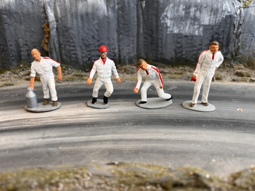Painted race crew white - crew,