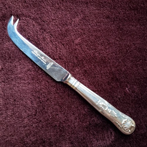 Kings pattern cheese knife - pattern,