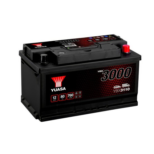 Yuasa battery ybx3110 - 12v, 80ah