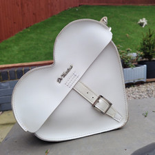 Dr Martens White Heart Crossbody Bag/Satchel