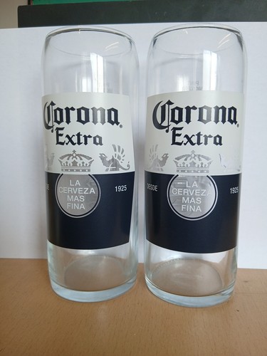 Corona extra pint glasses - extra,
