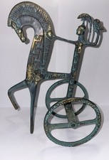 Vintage etruscan horse - vintage,