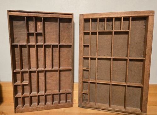 Vintage printers drawer - vintage,