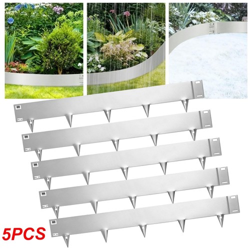 Metal garden edging - garden, corten