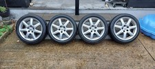 17" alloys wheels and tyres 5x114.3 OE honda civic  type-s R 