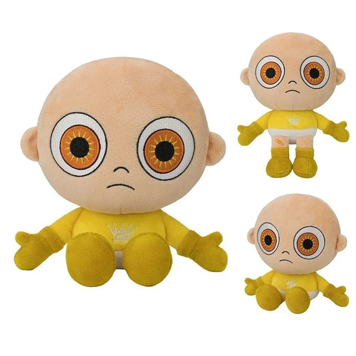 26cm baby yellow plush toy - in,