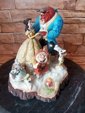 Disney Traditions Tail As Old of Time Beauty & The Beast Figurine Ornament 