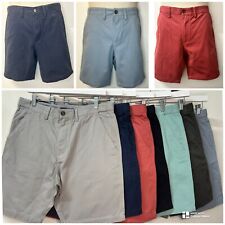 MAINE Mens Flexible Waistband Chino Shorts Sizes 30-48" 7 Colours