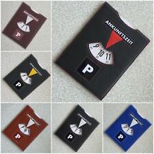 Leather Luxury Parking Disc Parking Meter Short Parking Zone Parking Zone Various Colours ☆☆☆☆