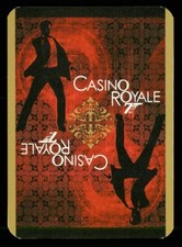 Playing card James Bond 007 Casino Royale actor list - Select from list - CR3