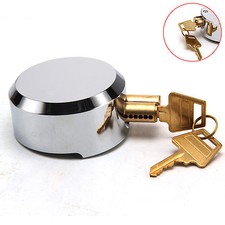 Heavy Duty 73mm Round Concealed Padlock Shutter Gate Door Van Replacement Lock