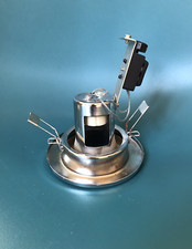 Job Lot 10 x GU10 Ceiling Downlights Chrome Polished Adjustable Tilt