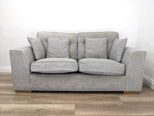 Sofa seater grey buttoned - grey,