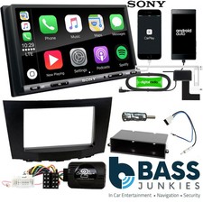 SONY DAB+ Apple | Android + Full Screen Fitting kit Suzuki Kizashi 2010-16