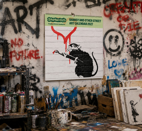 Calendar banksy and other - calendar,