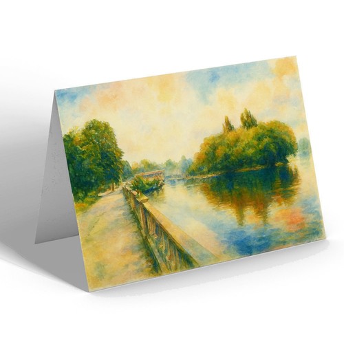 Notelet eel pie island - -,