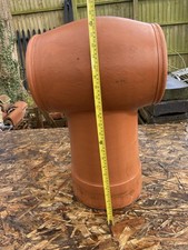 Chimney pot barrel red clay - ,