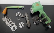 Vintage / Antique Spong No 100 Mincer / Grinder with Attachments & Accessories