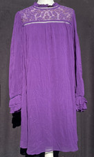 Biba Purple Dress w Paisley