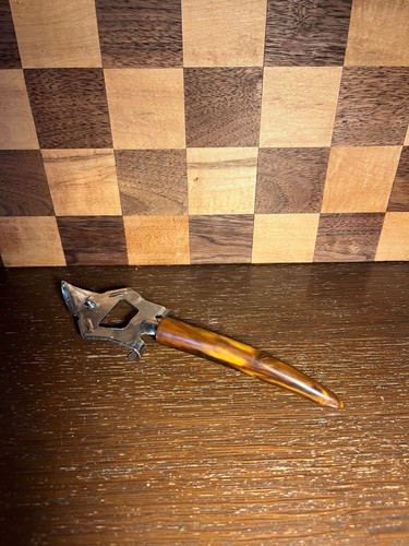Butterscotch bakelite church - bakelite,