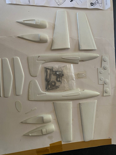 Contrail model aircraft 48 - contrail, 1:48