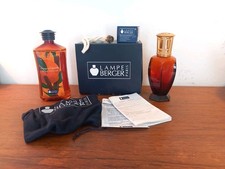 Lampe Bergere Parus Oil Lamp Complete With Orange & Cinnamon 500ml Oil