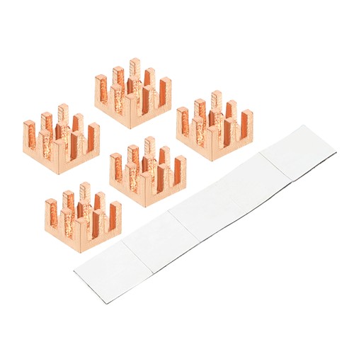 Copper heatsink x - 6, 4mm