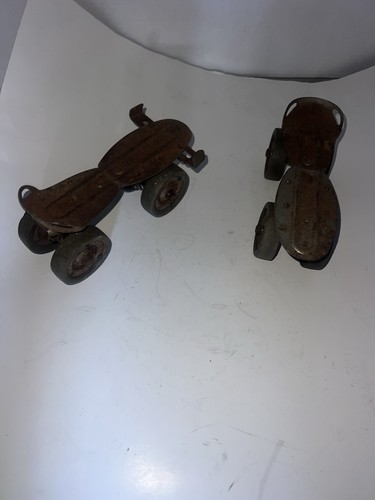 Vintage old pair metal steel - vintage,