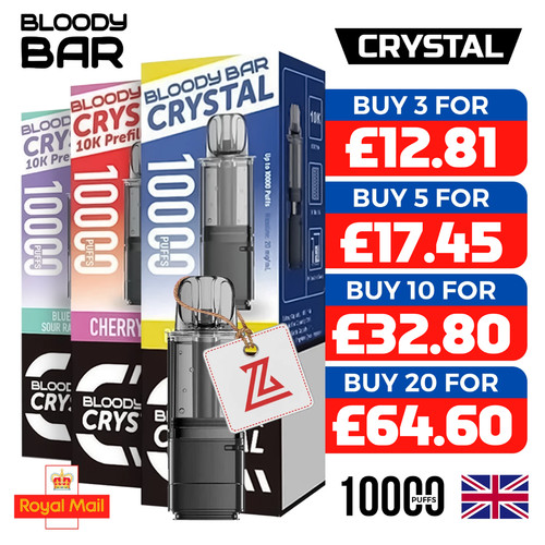 Bloody bar crystal - crystal, 10k