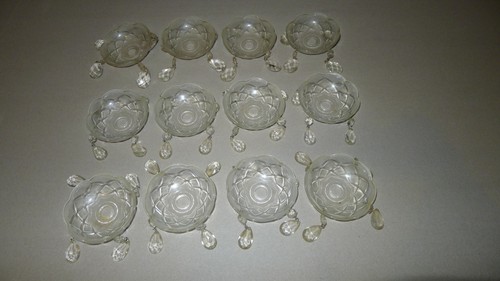 Vintage chandelier bobeche - 12,
