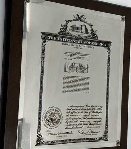 Vintage united states patent - united,