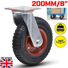Heavy Duty 200mm 8" Rubber