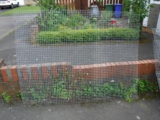 Galvanised wire mesh panels