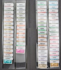 MACHIN COLLECTION of 60 DIFFERENT MINT 1971 - 2012 - ALL IDENTIFIED BY SG NUMBER