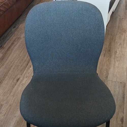 Gray fabric upholstered - gray,