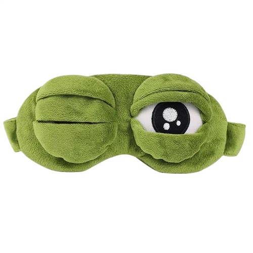 Sad frog sleep - sad, natural