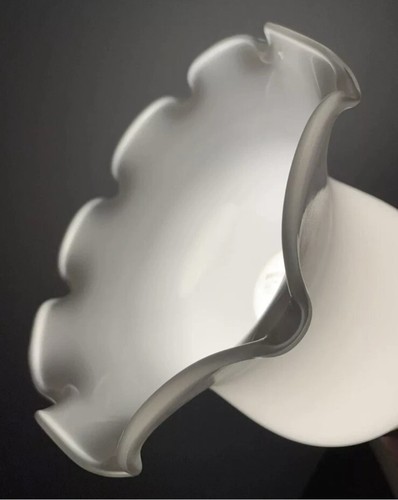 Vintage opaline white glass - opaline,