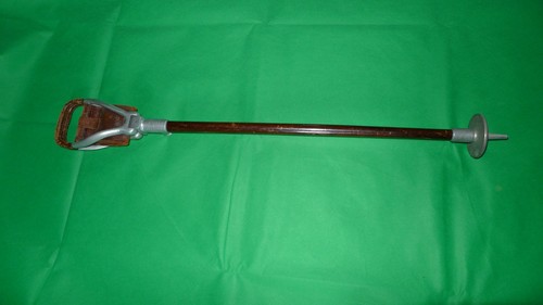 Vintage shooting stick leather - shooting,
