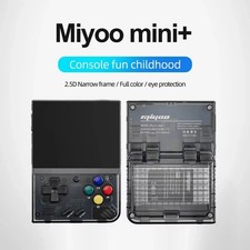 Miyoo Mini Plus Portable Retro Handheld Game Console,3.5inch, 64G, Black