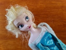 Rare Disney store frozen queen Elsa doll barbie size