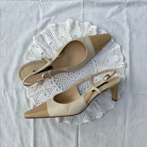 Bruno magli tan slingback - bruno,