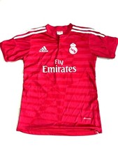 Real Madrid 2014-15 Away Football Shirt Jersey Children's Fly Emirates 