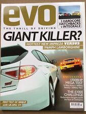 Evo Magazine #115 - Impreza v Lambo  Aston v Bentley v Merc £1k Challenge