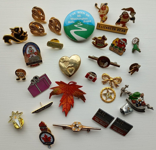 Collection vintage badges - collection, 25+