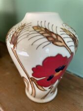 Moorcroft 'Harvest Poppy' Vase