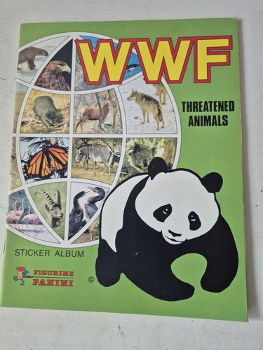 Wwf threatened animals - wwf, vintage