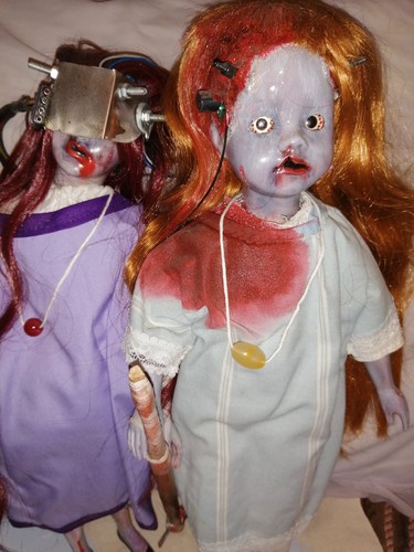Haunted dolls elspeth and - haunted,