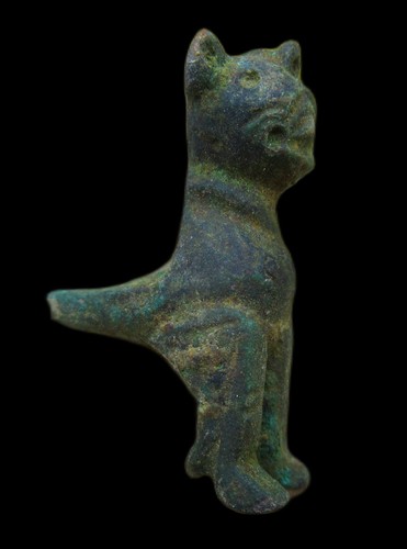 Ancient roman bronze beast - ancient,