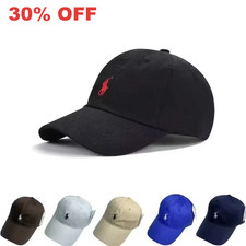 Polo Cap Baseball Cap Adjustable Unisex Sports Hat Classic Hat Cotton Gift