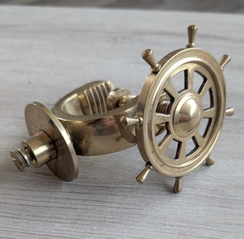 Unusual brass nautical ships - unusual,